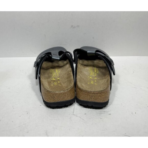 Birkenstock Papillio Bern Clogs Metallic Gray Birko Flor Womens Size 9 N / 40 - Picture 4 of 7